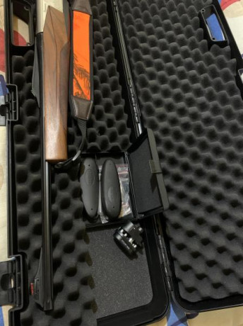 Vendo un Browning BAR MK3 Eclipse, Rifle semiautomático nuevo con 10 balas gastadas, comprado en temporada 00