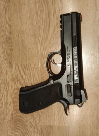 Hola ,pongo a la venta una CZ Shadow SP-01, único dueño, buen estado , se estrega con 3 cargadores ,se 01