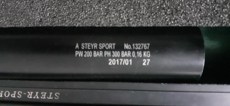 Vendo Steyr LP50.
Cacha talla S
Dos bombonas, una grande del 2003 y una pequeña del 2017.
Dos cargadores 02