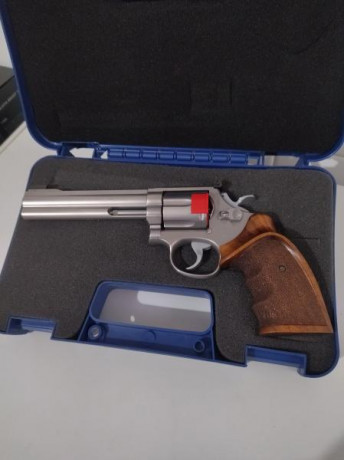 Revilver Smith & Wesson Mod.686 Target Champion 6" 357 con maletin cacha original y otra anatomica
el 02