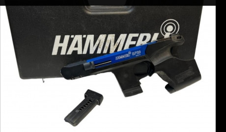 Hola,
En venta está estupenda arma de precisión, la Hammerli SP20 22LR Made in Suiza.
La cacha es talla 00