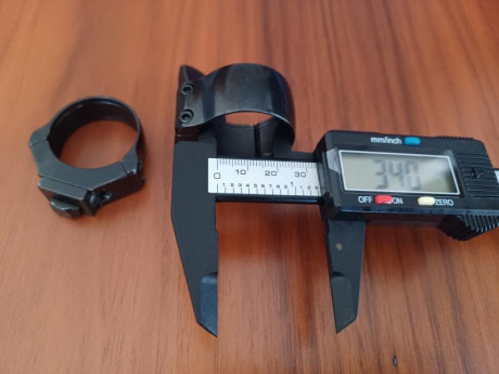 Vendo dos juegos de anillas Apel , uno de 30 mm y otro de 34 mm , precio 250 e.
Tambien aceptaria cambio 02