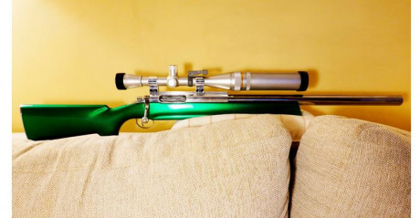 RIFLE:ACCION KELBLY’S STOLLE “TEDDY”,CAÑON HART PERFIL HEAVY BENCH 1.250”X1.250”LARGO 23” TRATAMIENTO-300ºCRYO.CULATA 00