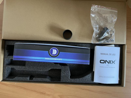 Vendo carabina PCP ONIX K2 del calibre 6.35.

La carabina tiene sólo un año (aún en garantía) y el uso 12