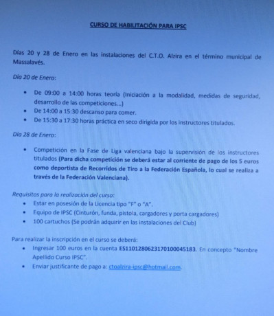 Saludos a todos. 

Os escribo para ver si me podéis resolver algunas dudas que tengo sobre el (CURSO DE 70