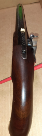 Vendo pistola Kentucky 1830 pedersoli de percusión, cañón de acero, exterior octogonal, interior estriado, 42