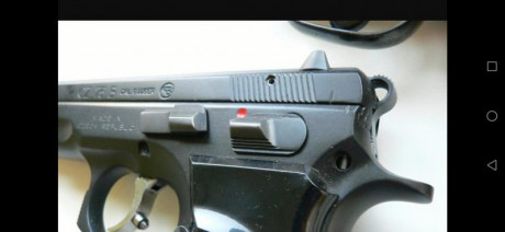Hola vendo pistola CZ 75 B, con Kit del 22 LR. Esta guiada en F, con sus dos estuches,  2 cargadores de 82