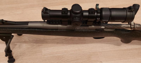 Pongo a la venta bergara b14 extreme hunter en 308..tiene montado un visor vortex stricle eagle de 1-8x 170