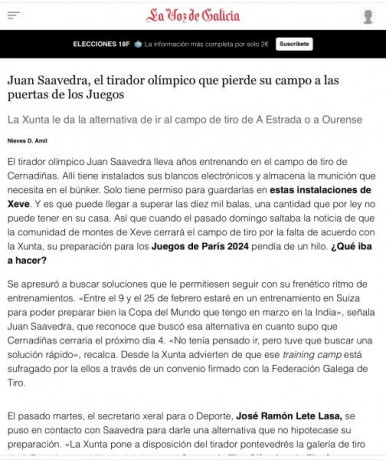 Abro hilo para enumerar y discutir aspectos que nos molesten relacionados con los campos de tiro.

En 30