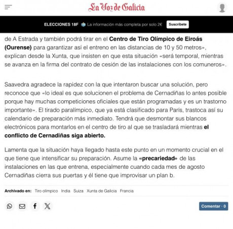 Abro hilo para enumerar y discutir aspectos que nos molesten relacionados con los campos de tiro.

En 42