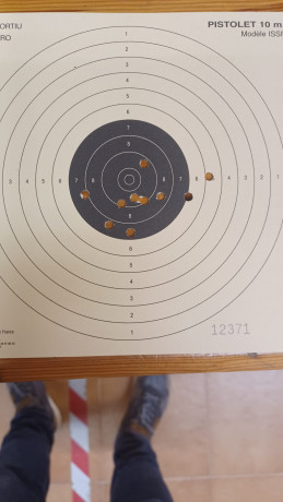 Hola, hoy por fin he empezado un curso de 6 semanas (2h semana) sobre Pistola Aire 10m y quiero poner 112