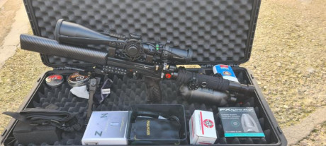 SE VENDE POR NO DAR USO.
-	Se vende CARABINA  LESHY 2 Calibre 7.62 Personalizada y sin apenas uso, quizás 01