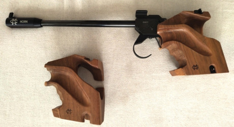 VENDIDA:

Se vende  pistola libre MORINI CM84e.

Con dos cachas sin retocar talla M y S.

Con adaptador 20