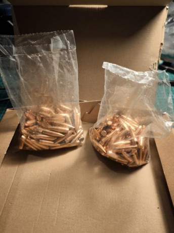 Lotes  a partir de 200  Puntas Hornady .308  168gr  HPBT  match.    20 Euros mas baratas que en tienda. 60