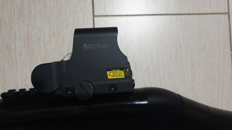 Hola buenas! Vendo conjunto rifle benelli con visor holografico eotech. Calibre 3006, dos cargadores, 11