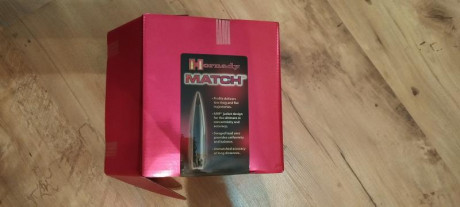 Lotes  a partir de 200  Puntas Hornady .308  168gr  HPBT  match.    20 Euros mas baratas que en tienda. 01