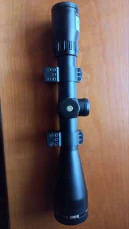 Muy buenas. Pongo a la venta mi visor Bushnell Elite 6500 4,5-30x50 de tubo de 30mm con las anillas para 01