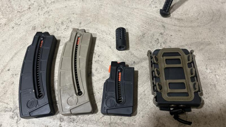Hola, vendo MP15 en calibre 22lr modelo MOE:
Pistolete Magpul
Culata Magpul
Miras Magpul
2 cargadores 32