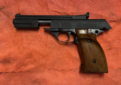 Vendo pistola Astra TS22, con dos cargadores, un contrapeso de repuesto y cachas anatomicas, una de las 00