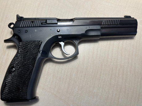  VENDIDA CZ SPORT II: El arma de 9 MM parabellum, es una preparación que realiza el armero Oschatz en 131