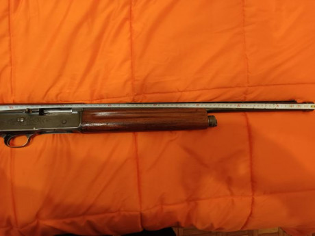 Hola estoy buscando una escopeta Browning o FN Auto 5 en buen estado en calibre 12 o 20. Si es de cañón 102