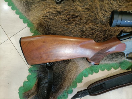 Se cambia extraordinaria arma muy poco usada y en un estado de reestreno. Incorpora como extras monturas 01