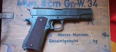 Vendo de mi coleccion este colt histórico, en su estado original
El anterior proletario en Alemania mi 02