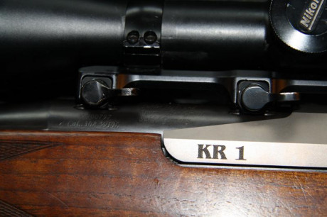 Buenas!

REBAJO a 1.200€!
Rifle Merkel KR1 en calibre 308. El visor que lleva puesto es un Nikon Monarch 62