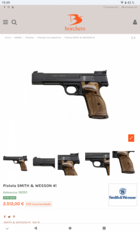 RETIRADA DE LA VENTA.



Las pistolas S&W, creadas con materiales de muy alta calidad, aceros inoxidables, 42
