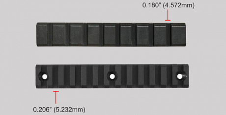 Alguna forma de montar el pard en estas bases warne sin poner un carril??
 https://i.imgur.com/G0jxenc.jpeg 140