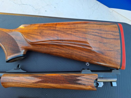 Vendo monotiro Blaser K95 luxus en calibre 270. Está sin usar. Lo vendo con monturas blaser y maletín. 02