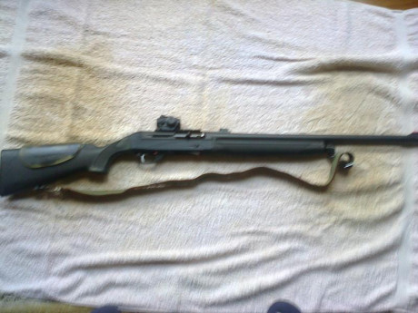 Vendo Benelli Belmonte Slung:el motivo he comprado un rifle,Cañon 60cm RAYADO,Punto Vortex Crossfire,Carrillera 02