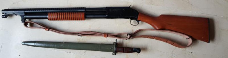 ...Se vende norinco 1897 Trench Gun, copia de la famosa winchester utilizada principalmente en las Guerras 12