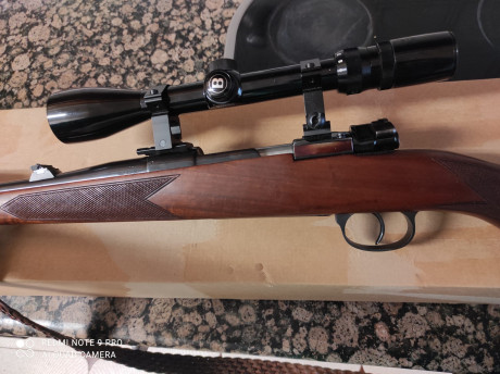 Un amigo se retira de la caza y me pide que lo anuncie. Se trata de un Kettner sistema Mauser 98, lo tiene 21