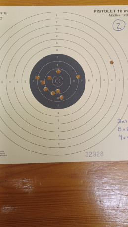 Hola, hoy por fin he empezado un curso de 6 semanas (2h semana) sobre Pistola Aire 10m y quiero poner 11