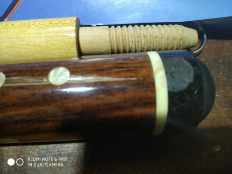 Cambio taco de billar desmontable de calidad
Marca hoyt de madera impermeable
Cambio por carabina o escopeta 01