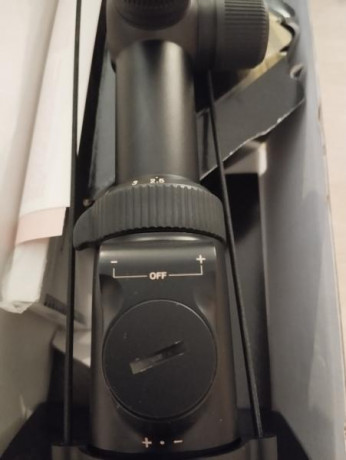 Vendo visor Nikon Prostaff 2,5-10x42 con retícula iluminada sin estrenar, no lo he sacado de la caja.
Para 00