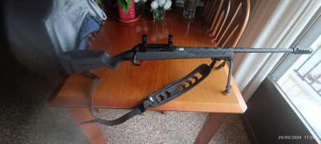 Hola, vendo un Savage 110 ultralite en calibre 308 win con cañon Proof de acero envuelto en fibra de carbono 01