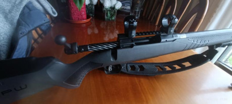 Hola, vendo un Savage 110 ultralite en calibre 308 win con cañon Proof de acero envuelto en fibra de carbono 22