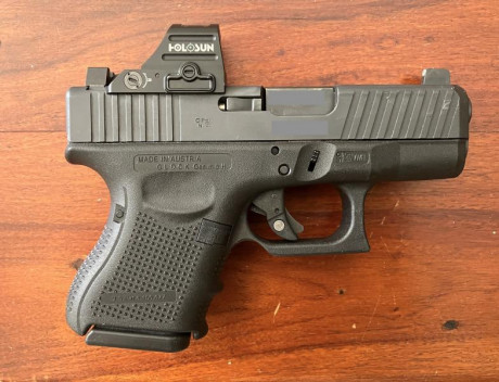 VENDIDA
_______________________

· Descripción del arma:
 - Marca: Glock
 - Modelo: G26 generación 4
 02