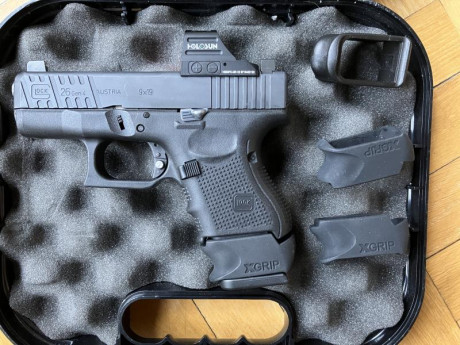 VENDIDA
_______________________

· Descripción del arma:
 - Marca: Glock
 - Modelo: G26 generación 4
 01