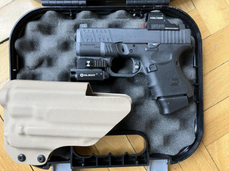 VENDIDA
_______________________

· Descripción del arma:
 - Marca: Glock
 - Modelo: G26 generación 4
 00