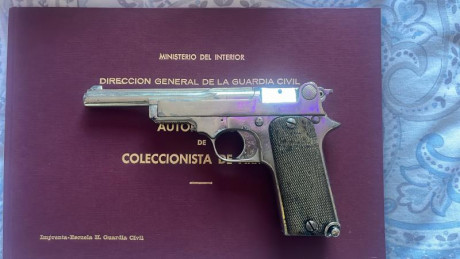 vendo pistola Star 1914 conocida sindicalista acabado cromo en estado de Tiro y el Libro   ÚLTIMO PRECIO
 40