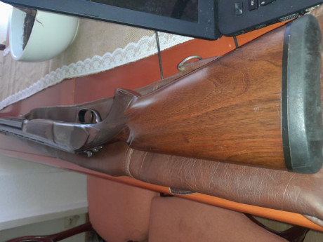 Superpuesta LANBER ,modelo I.G., Sporting ,solo utilizada en caza y muy pocos tiros, cañones ventilados 11