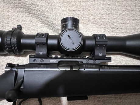 Se vende cz 455 22 lr varmint 
Con visor sightmark Citadel 5-25x56 lr2 ( visor en Mrad , retícula árbol 01