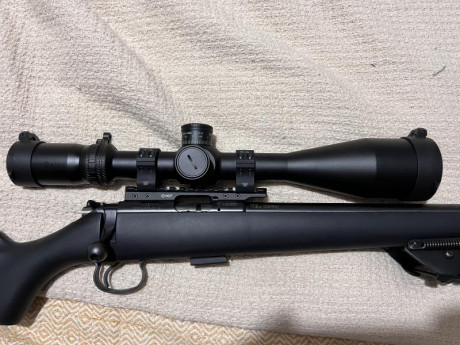 Se vende cz 455 22 lr varmint 
Con visor sightmark Citadel 5-25x56 lr2 ( visor en Mrad , retícula árbol 00