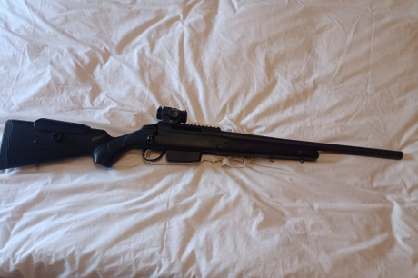 Vendo Tikka Tactical 308 Win cañón 20 " usado exclusivamente para cazar.
700 euros más portes , muy 01