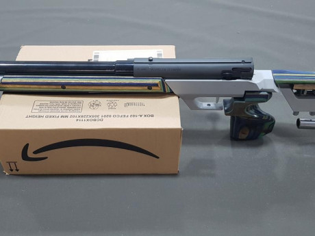 Vendo rifle ultra preciso Keppeler del cal 6ppc (.262) por falta de uso y cambio de proyecto por 2000€ 12