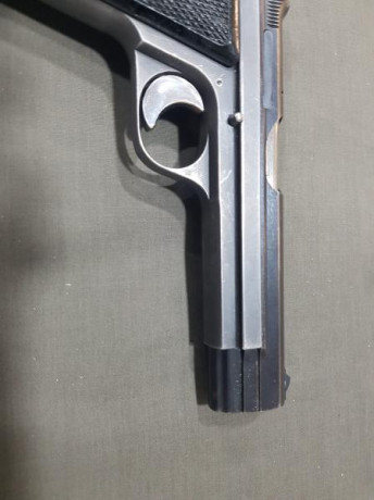 Hola vendo estupenda Sig P210 en cal 9para de 5 pulgadas en perfecto estado por no darle uso por 1500€.
Guiada 11