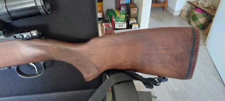 Buenos días.
Pongo en venta un rifle CZ modelo 550 en calibre 7x57.
El arma se a usado para caza y llevará 10